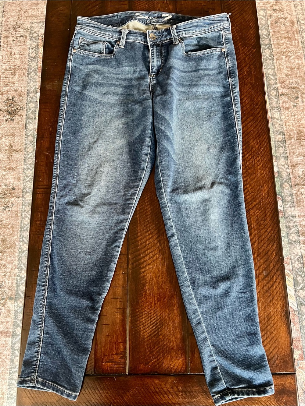 Seven7 Skinny Jeans Women’s Size 12 Medium Wash Stretch Legging Denim